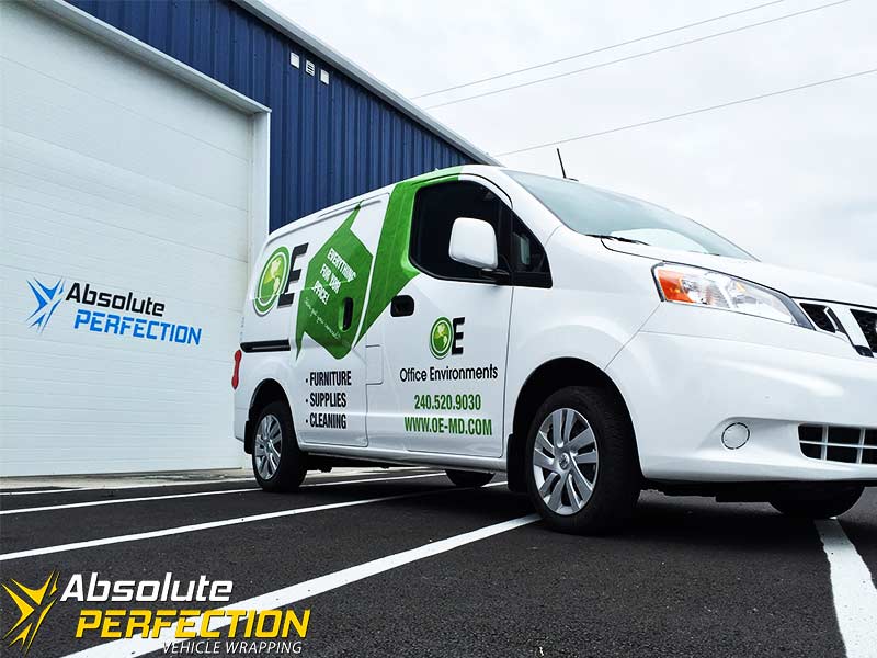 Vehicle Vinyl Graphics Van Wrap Absolute Perfection3